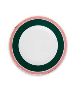 La DoubleJ Housewives Dinner Plate In Rainbow Verde Home & Beauty