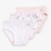 Babycottons Dino's Art Panties 3-Pack In Pink