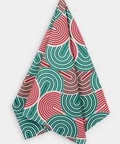 La DoubleJ Housewives Dishtowel In Slinky Verde Just In