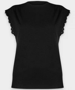 Derek Lam 10 Crosby Sayles Muscle Tank In Black