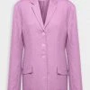 Bondi Born Just In Dominica Organic Linen Blazer In Helio