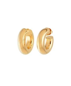 Martha Calvo Donut Pierced Hoops