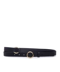 FRAME Double Wrap Belt Noir