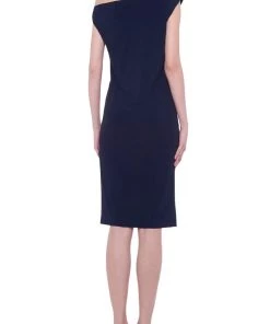 NORMA KAMALI Just In Drop Shoulder Dress In Black