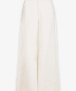 FAITHFULL THE BRAND Duda Pants In Plain Coconut