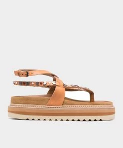 Isabel Marant Just In Elham Sandals In Natural