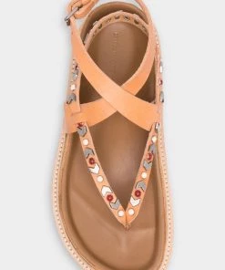 Isabel Marant Just In Elham Sandals In Natural