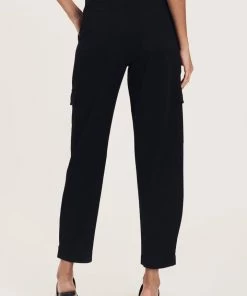 Derek Lam 10 Crosby Elian Utility Pant In Black Just In