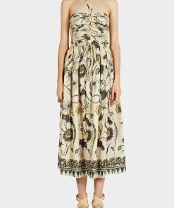 Ulla Johnson Ella Dress In Lemonbalm