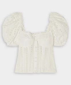 Charo Ruiz Just In Ella Top In White