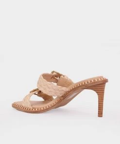 Ulla Johnson Ellery Raffia Sandal In Natural