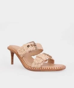 Ulla Johnson Ellery Raffia Sandal In Natural