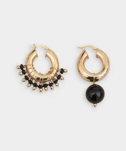 Eliou Bags & Accessories Enzo Earrings In Onyx
