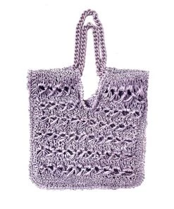 Maria La Rosa Eucalyptus Crochet Bag Featured Designers