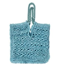 Maria La Rosa Featured Designers Eucalyptus Crochet Bag