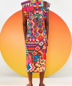 FARM Rio Summer Patches T Shirt Dress Just In