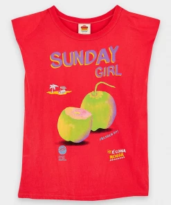 FARM Rio Sunday Girl Graphic T-Shirt
