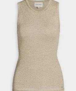 Loulou Studios Fatu Tank Top In Beige Melange Just In