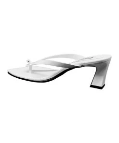 Reike Nen Flip Flop Heel Sandal White Flats