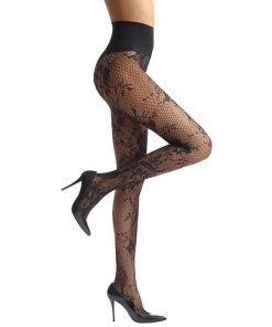 COMMANDO Just In Floral Net Black