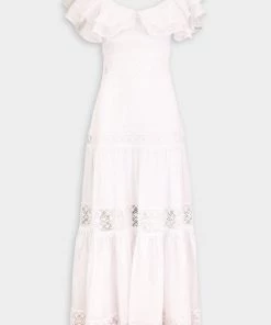 Charo Ruiz Florence Long Dress In White Just In