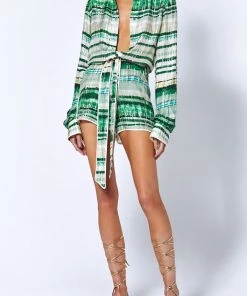 ALEXIS Florentyn Romper In Emerald Just In