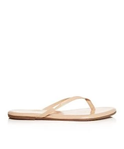 TKEES Foundations Gloss Flip Flops In Sunkissed Flats