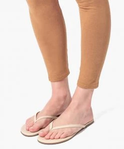 TKEES Flats Foundations Matte Flip Flops In Seashell