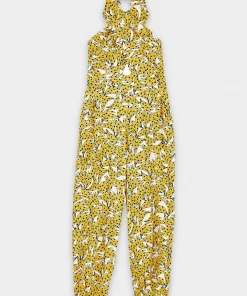 FARM Rio Featured Designers White Spotted Bananas Jumpsuit In Multi