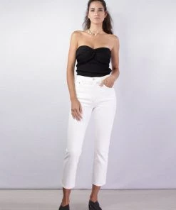 AGOLDE Wilder Jean Mid Rise Comfort Straight In Untitled