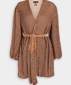 Retrofete Featured Designers Gabrielle Robe In Bronze