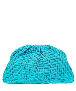 Maria La Rosa Featured Designers Game Ribbon Clutch Bag