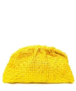 Maria La Rosa Featured Designers Game Ribbon Clutch Bag