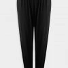 Susana Monaco Gather Bottom Loose Pant In Black