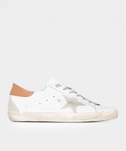 Golden Goose Super-Star Leather Men's Sneaker In Light Brown