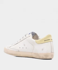 Golden Goose Super-Star Light Green Tejus Print Sneaker Just In