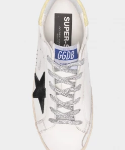 Golden Goose Super-Star Light Green Tejus Print Sneaker Just In
