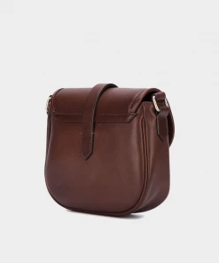 Golden Goose Rodeo Calfskin Leather Small Bag In Testa Di Moro Just In