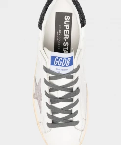 Golden Goose Super-Star Cocco Printed Star White Leather Sneaker Just In 7 Golden Goose Super-Star Cocco Printed Star White Leather Sneaker Just In