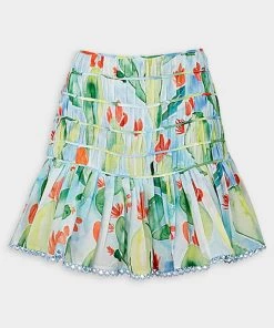 Charo Ruiz Gia Short Skirt In Barbary Print Just In