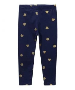 OLIVIA Kids Girls Shine Heart Print Pant