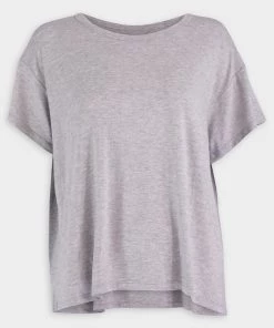 EBERJEY Just In Gisele Lounge T-Shirt In Heather Grey