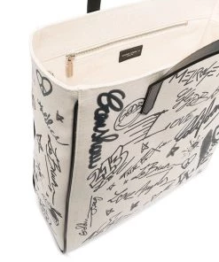 Golden Goose Graffiti Print North-South California Bag Bags & Accessories