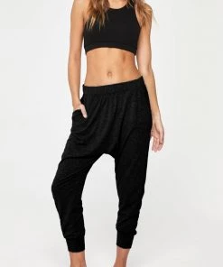 Spiritual Gangster Harem Pant In Black