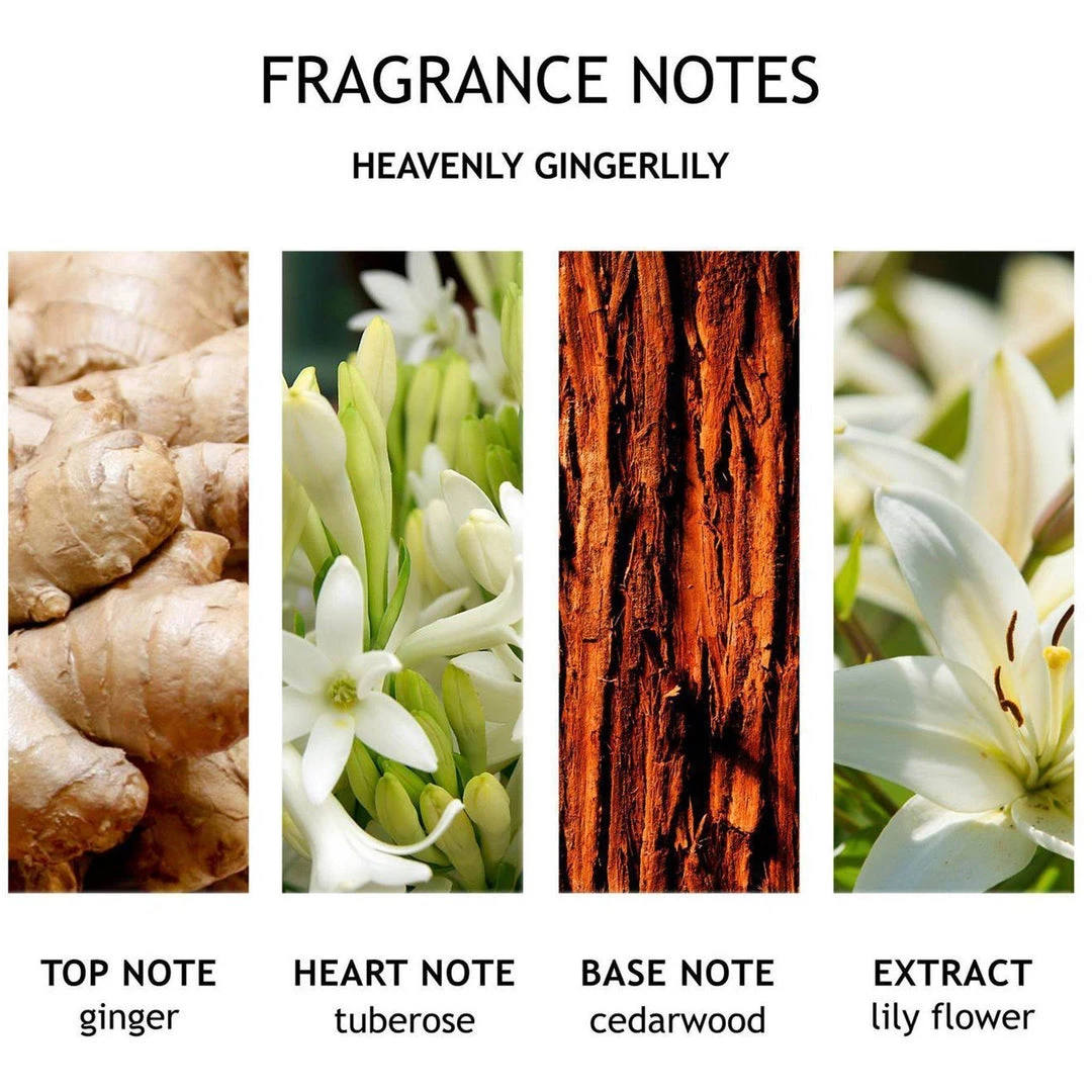 Molton Brown Heavenly Gingerlily Bath & Shower Gel 300ml 4 Molton Brown Heavenly Gingerlily Bath & Shower Gel 300ml