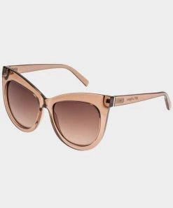 Le Specs Hidden Treasure Sunglasses In Tan