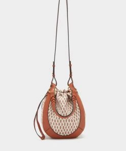 Ulla Johnson Hilma Bucket Purse In Dune Painted Just In