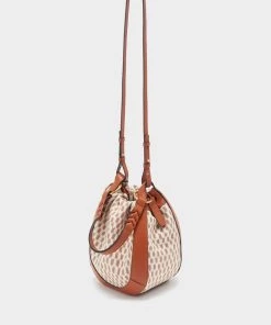Ulla Johnson Hilma Bucket Purse In Dune Painted Just In