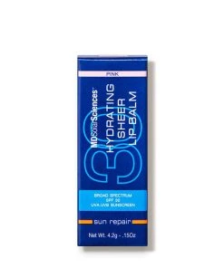 MD Solar Sciences Hydrating Sheer Lip Balm - Pink Home & Beauty