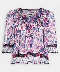 Isabel Marant Étoile Roxini Top In Ecru